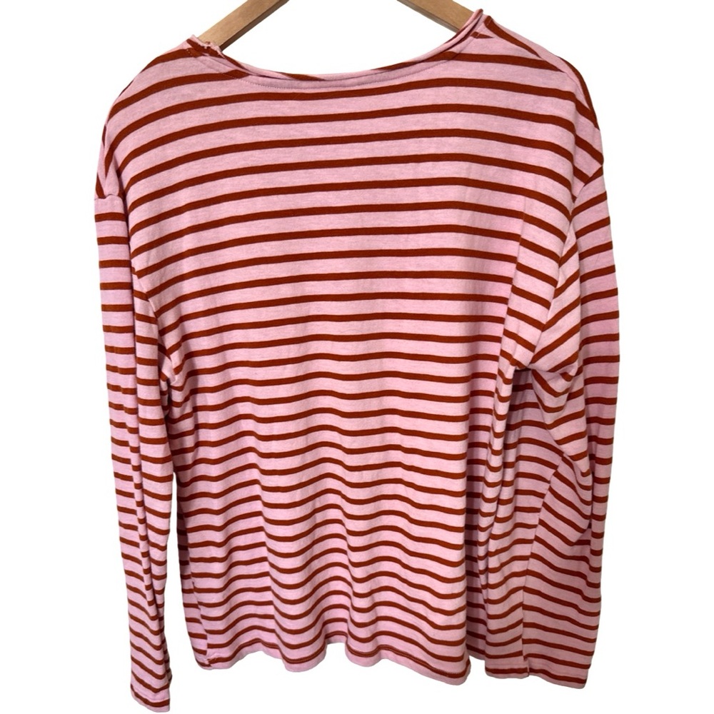 ZARA Striped  Long Sleeve Shirt Size Small